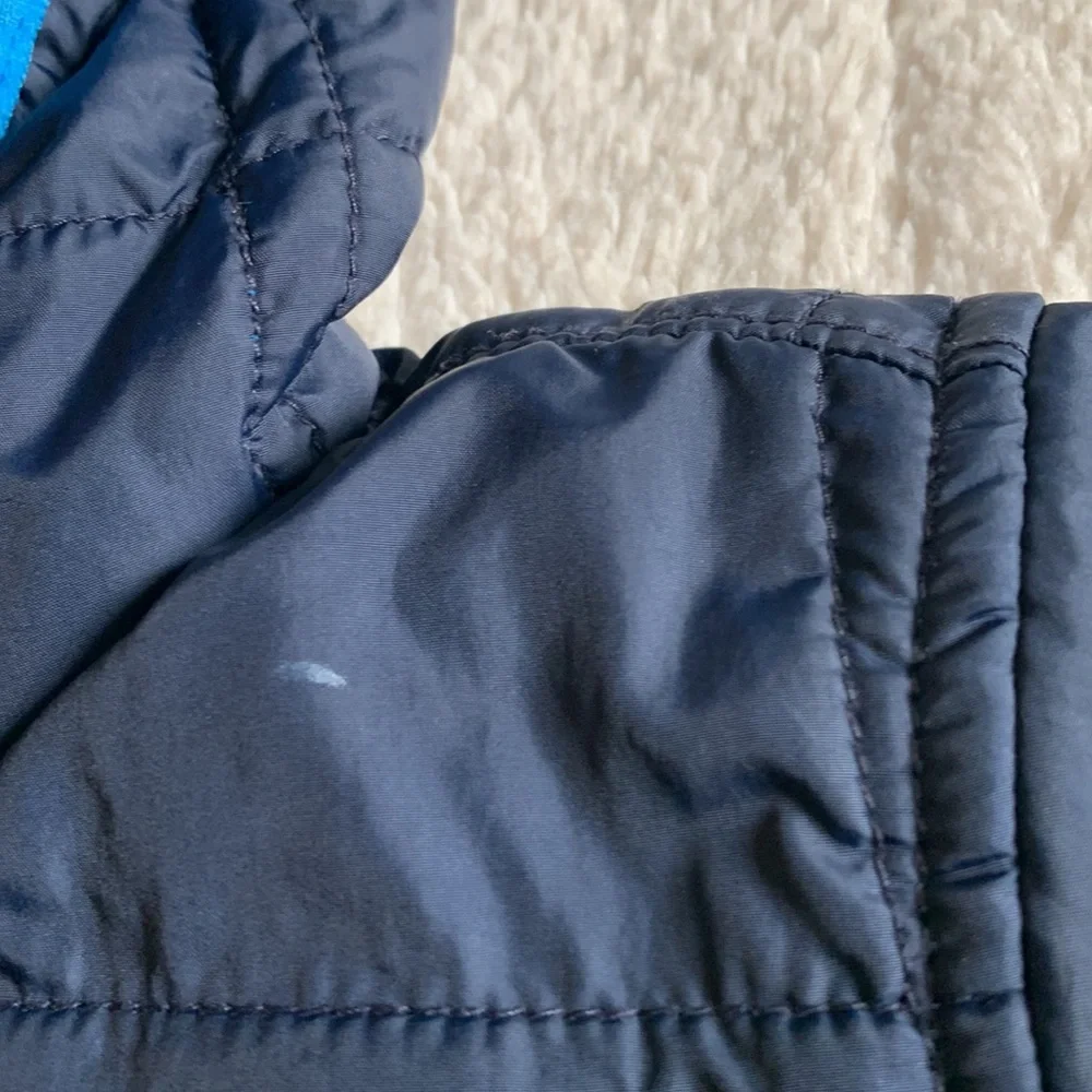 GAP Baby Navy Blue Hooded Blue Jacket EUC 12-18M